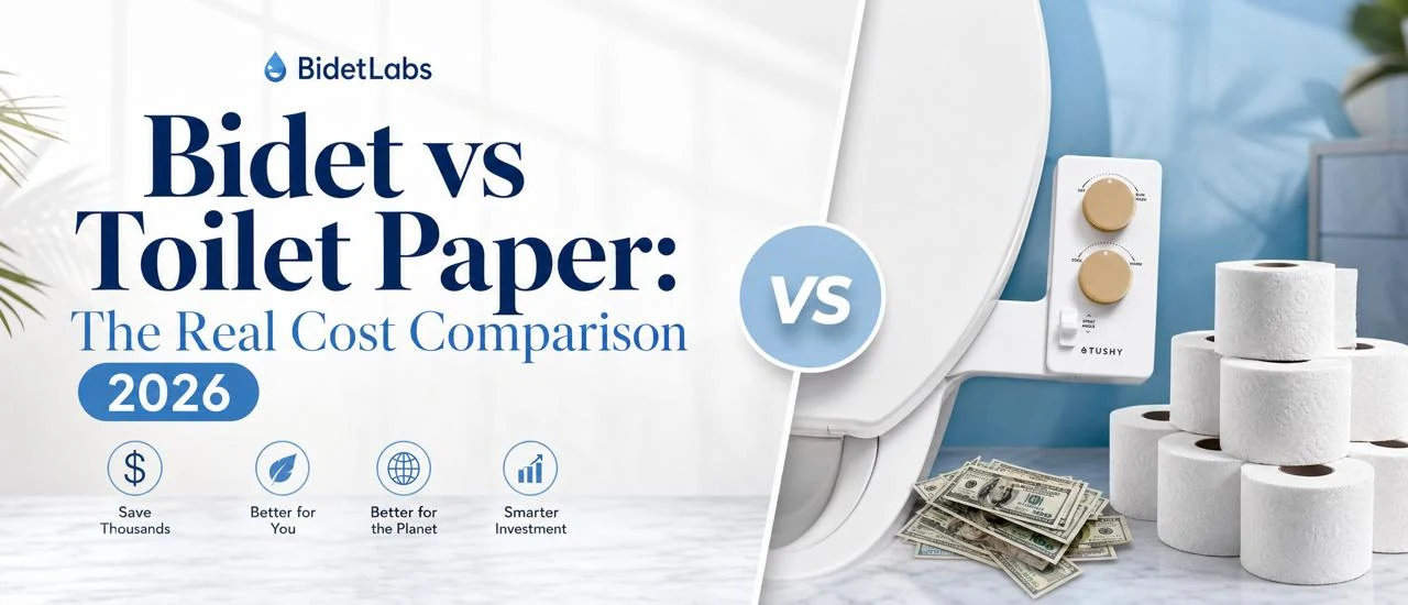 Bidet vs Toilet Paper Cost 2026