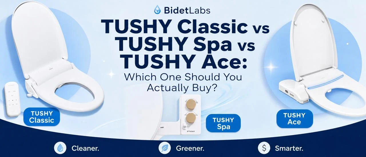 TUSHY Classic vs Spa vs Ace